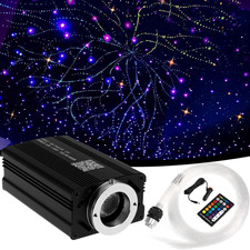 Car Interior Star Light Kit 500Pcs Fiber Optic Roof Lights Sturdy Abs Plastic fo
