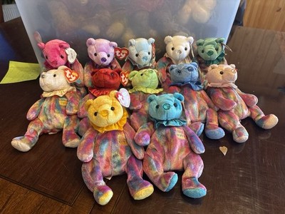 Ty Beanie Baby Birthday Month Bears Complete Set January - December w Tags