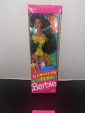 Barbie Kira, Hawaiian Fun w/ Hula Skirt - Mattel Barbie 5943, NRFB 1990