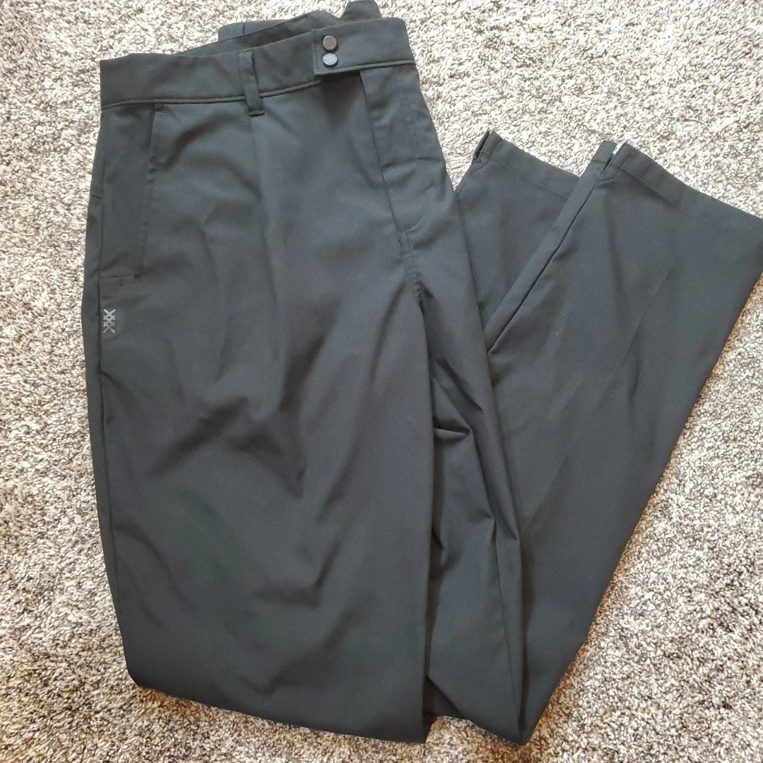 Rhone Golf Tour Performance Golf Black Pants Men 34X32 Work Office Commute