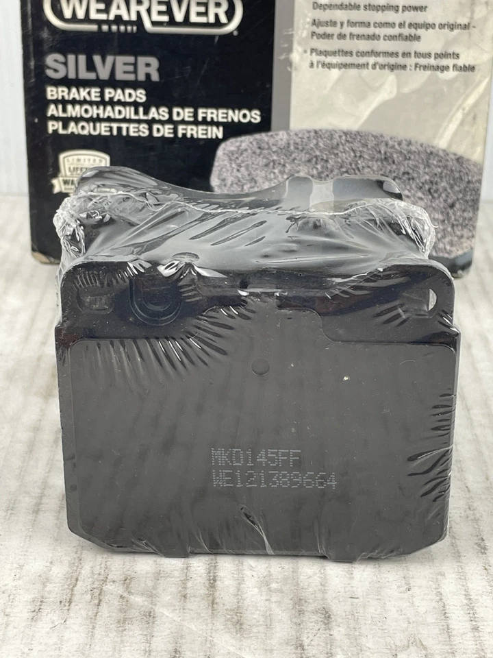 Juego de pastillas de freno de disco delanteras semimétricas, de Carquest # D145, para modelos BENZ n gráfico Foto 3 de 4