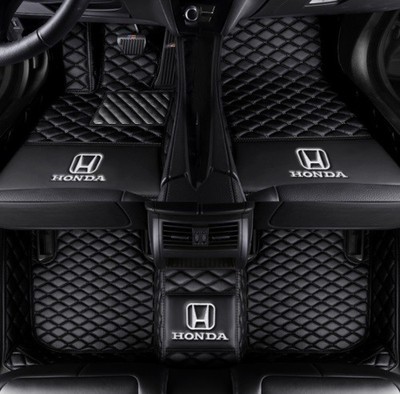 For Honda Accord 1998-2025 Front Rear Luxury Waterproof Carpets Car Floor Mats