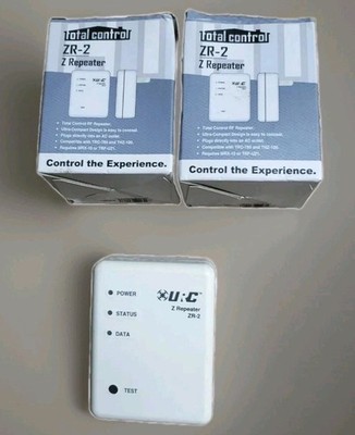 URC Total Control ZR-2  Z Repeater  (Lot of 2) New in Box. FAST 3 day Shipping 