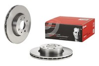 2X Brembo Bremsscheibe 09.5215.10 FüR Alfa Romeo Passend FüR Fiat Lancia