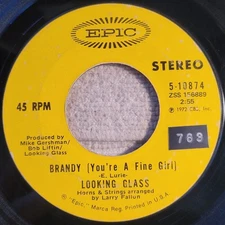 Looking Glass "Brandy (You're a Fine Girl)/One By One" G (read- skips on b side)