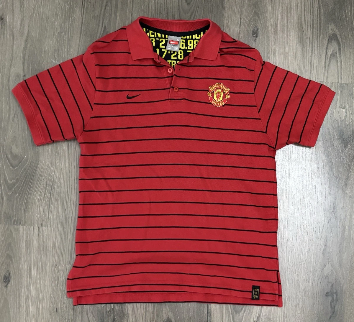 Red Manchester United International Club Soccer Fan Apparel and
