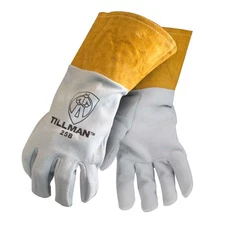 Tillman 25B Deerskin Split Leather 4" Cuff TIG Welding Gloves Large