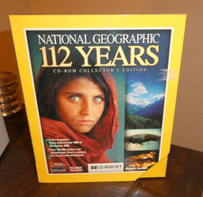 NATIONAL GEOGRAPHIC - 112 YEARS - 32-CD-ROM BOXED SET - CD-ROM