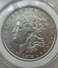 1878 Reverse Of 1879 Morgan Silver Dollar Great First Year US Type Coin!