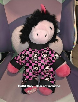 *OUTFIT ONLY* Emo Unicorn Build A Bear Sleeper Accessories Goth Y2K Kawaii Cute