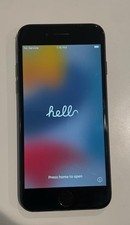   Apple iPhone 7 32GB Black AT T Powers On For Parts Screen Battery Great