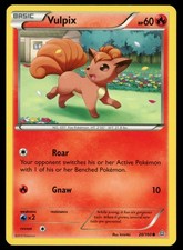 Vulpix 20/160 Common Primal Clash Pokemon