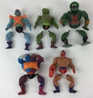 Lot of Vintage 1980s MOTU He-Man Broken Action Figures for Parts or Repair Only