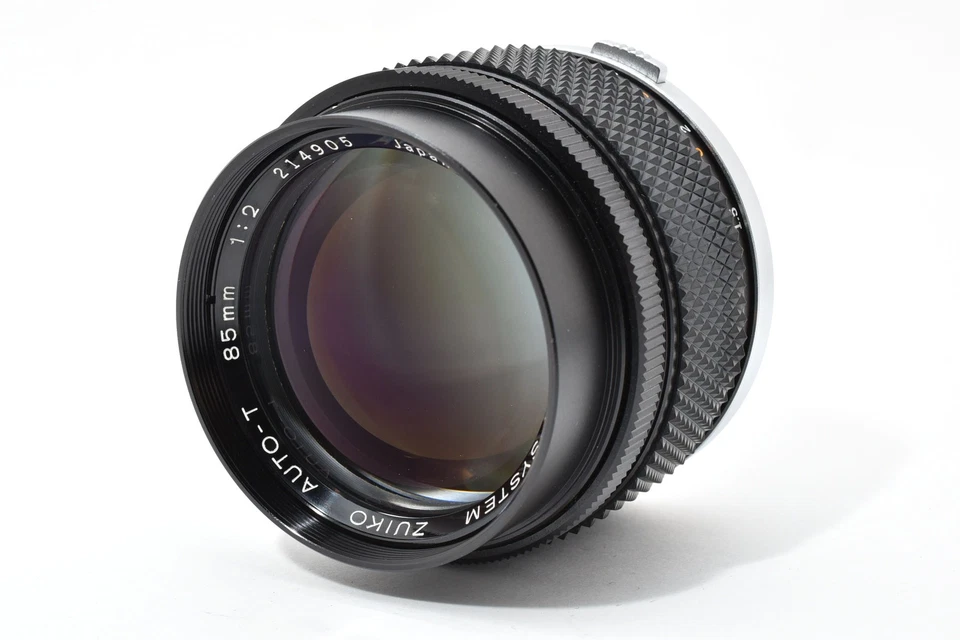 [Near MINT] OLYMPUS OM-SYSTEM ZUIKO AUTO-T 85mm F/2 Late Model Lens From JAPAN - Image 2 of 4