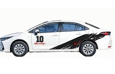 For Toyota Camry Corolla Graphics Motorsport Decal Racing Sport Stripes Sticker