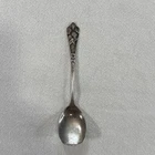 Vintage Wallace Sterling Silver Berry Spoon Strawberry Motif Rare