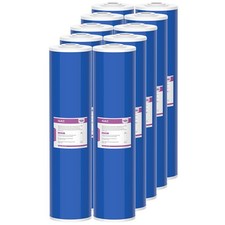 1-10PK 20x4.5" 5 Micron Whole House GAC Carbon Water Filter for Big Blue Housing