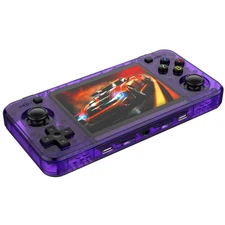 BOYHOM New R36H Retro Handheld Console - Purple 64 GB