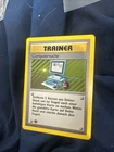 COMPUTERSUCHE UNPLAYED GERMAN POKEMON 1ST ED BASE SET RARE TRAINER 71/102 NM/M