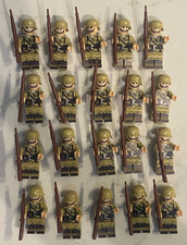 Set of 20 French France Soldiers Army Custom Minifigure Brick Block Figure