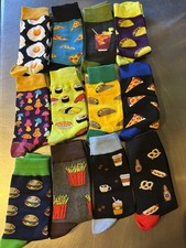 Lot Of 12 Mens Fun Casual Dress Socks