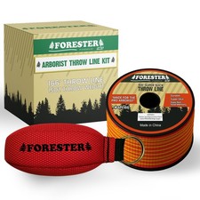 FORESTER Arborist Throw Line Kit 15oz Weight 166ft Rope Ultra Red