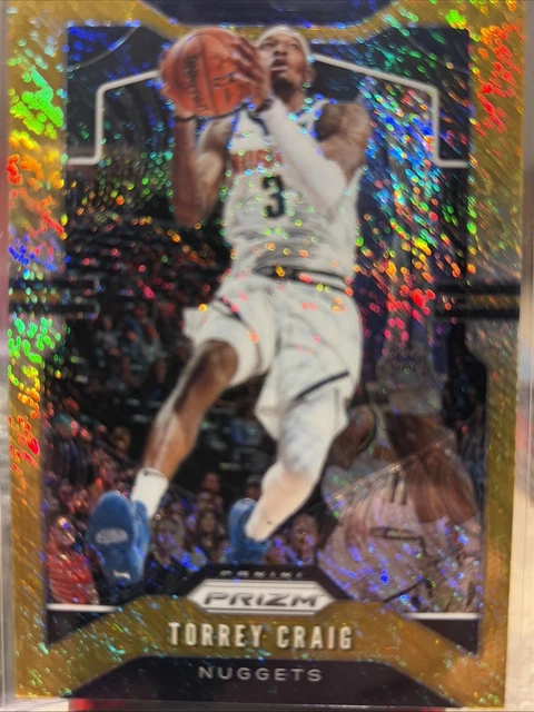 2019-20 Panini Prizm - Torrey Craig #87 Gold Shimmer Prizm /10