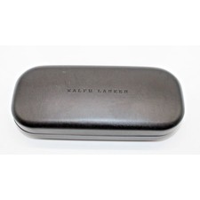 Polo Ralph Lauren Black Glasses Clamshell Hard Case Eyeglasses Velvet Lined