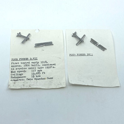 Epic P209 Focker D.VII Fighters - passend für Epic Scale Wargaming Y501