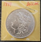 1889 MORGAN SILVER DOLLAR $1 UNITED STATES COIN