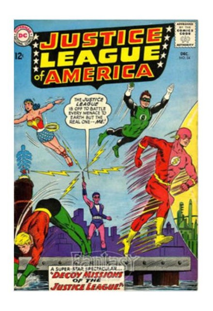 Jusice League of America コレクションプレート Collector's Plates | Animation America Vintage Animation Art and Cels