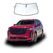 Car Sun Shade Windshield Window Sunshade Cover For Cadillac Escalade 2021-24 US
