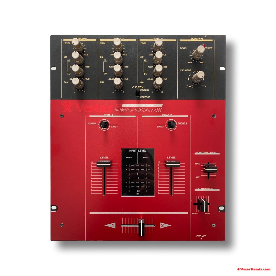Vestax PMC-05 Pro II Reproduktion rote Abdeckplatte | eBay