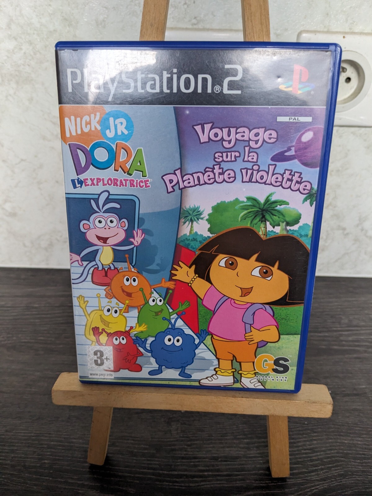 Dora l'exploratrice voyage sur la planète violette PS2 PAL FR