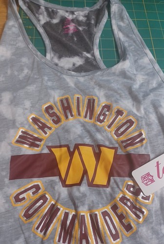 GRAY Washington Commanders Teens NFL Tank Top Xl-15/17 NWT - Picture 2 of 5