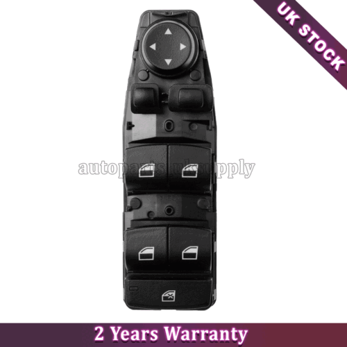 Power Window Switch Driver Side For BMW 5 F10 F18 528i 535d 6 F06 640i X3 F25 - Picture 3 of 9