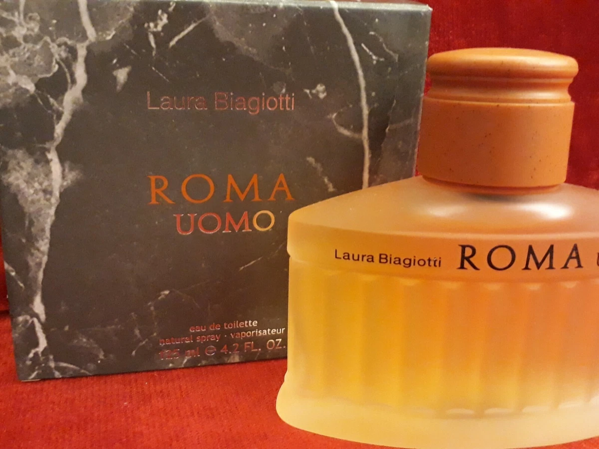 ROMA UOMO BY LAURA BIAGIOTTI, EDT EAU DE TOILETTE, 125ML/4.2 FL.OZ, UK |  eBay