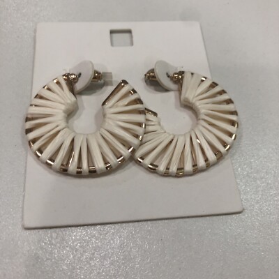 Beeline Fashion Jewelry Gold Threaded Hoop Earring Set
