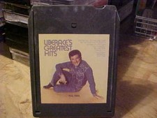 8 TRACK TAPE "LIBERACE" LIBERACE'S GREATEST HITS AMERICAN VARIETY TVL 1022