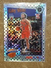 2019 Colby White Hoops Checkerboard Rookie 006/149