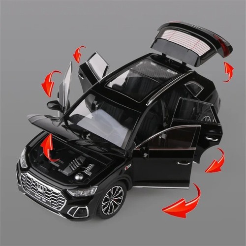 1:24 AUDI Q5 SUV Diecast Car Model Alloy Metal Model Toy Sound&Light Gift NEW - Picture 7 of 11