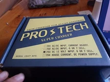 PRO TECH SUPER CHARGER DC 703 MODEL CRAFT MFG. 6-7 CELL with box