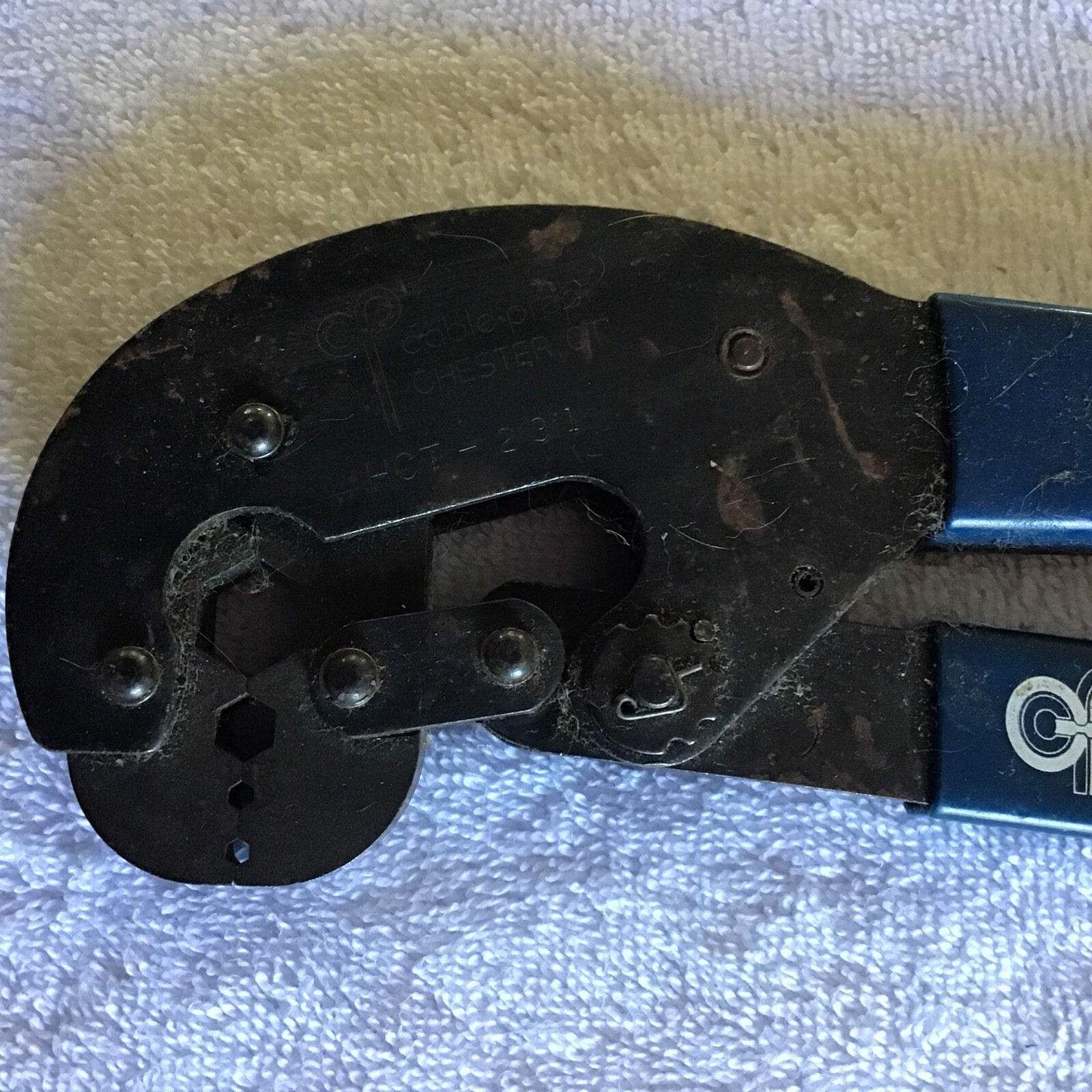 Ben Hughes / Cable Prep HCT-231 Hex Cable Coax Crimping Hand Tool