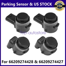 4Pcs Front PDC Parking Sensor For BMW X3 F25 X5 F15 66209274428 & 66209274427