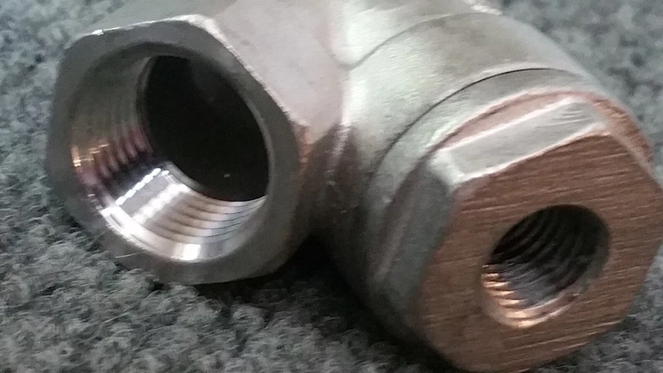 1/2" Inch Stainless Steel Wye Strainer Threaded NPT Titan Flow Control YS80T New - Image 3 of 3