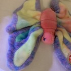 TY Beanie Buddy "Flitter" the Tie Dyed Butterfly - Brand New w/Mint Tags — photo 4