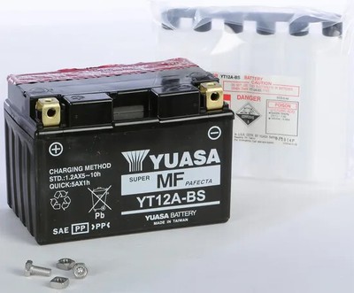 Yuasa Fresh Pack AGM Battery YT12A-BS Kawasaki Ninja 1000 14-16