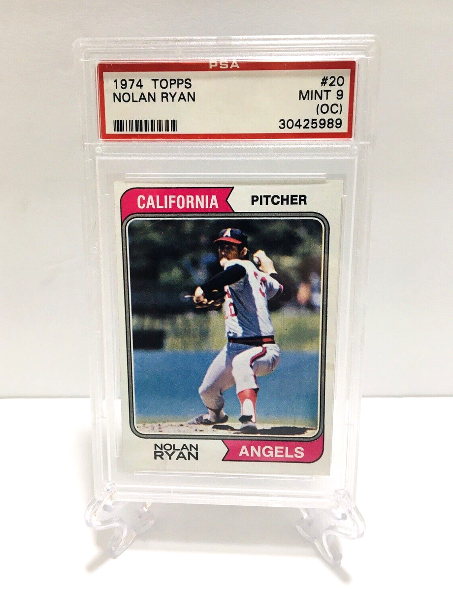 1974 Topps NOLAN RYAN PSA 8 ビンテージ MLB 1974 Topps NOLAN RYAN PSA 8 ビンテージ MLB