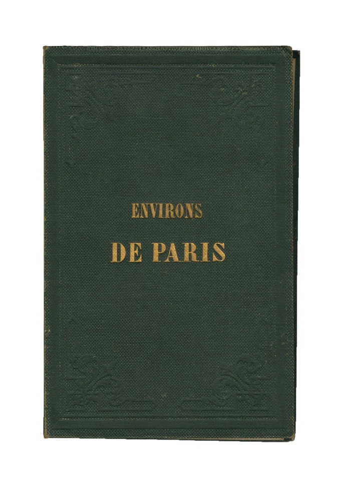 Antique Map "Carte Topographique Des Environs de Paris" Andriveau-Goujon, 1864 - Image 2 of 4