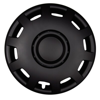 Premium Granite Hub Caps Wheel Trims Set of 4 Matte Black Premium Granite Hub Caps Wheel Trims Set of 4 Matte Black